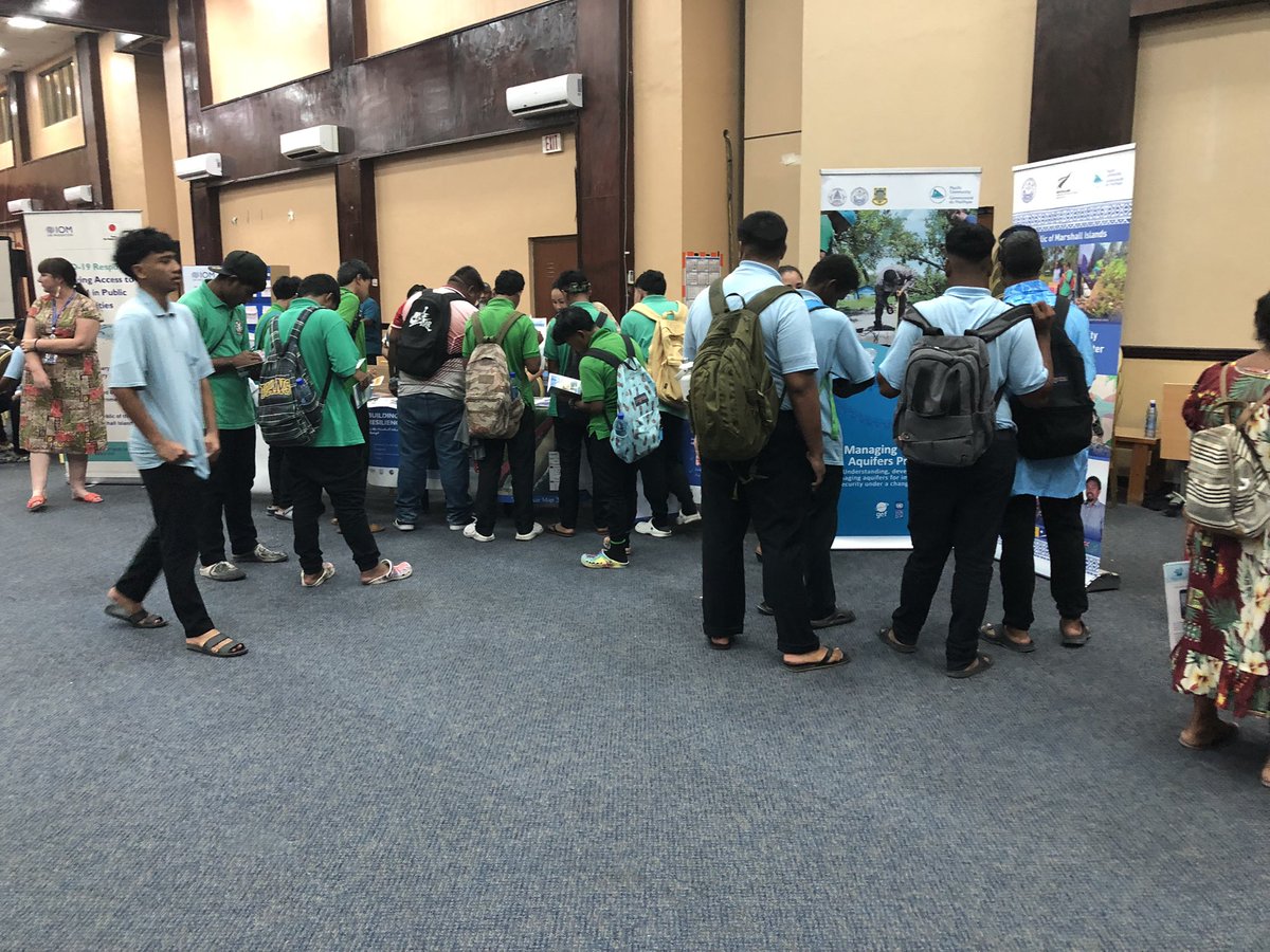 KSavu's tweet photo. Climate Change week at IOM-Majuro RMI https://t.co/24JzVlJ8b6