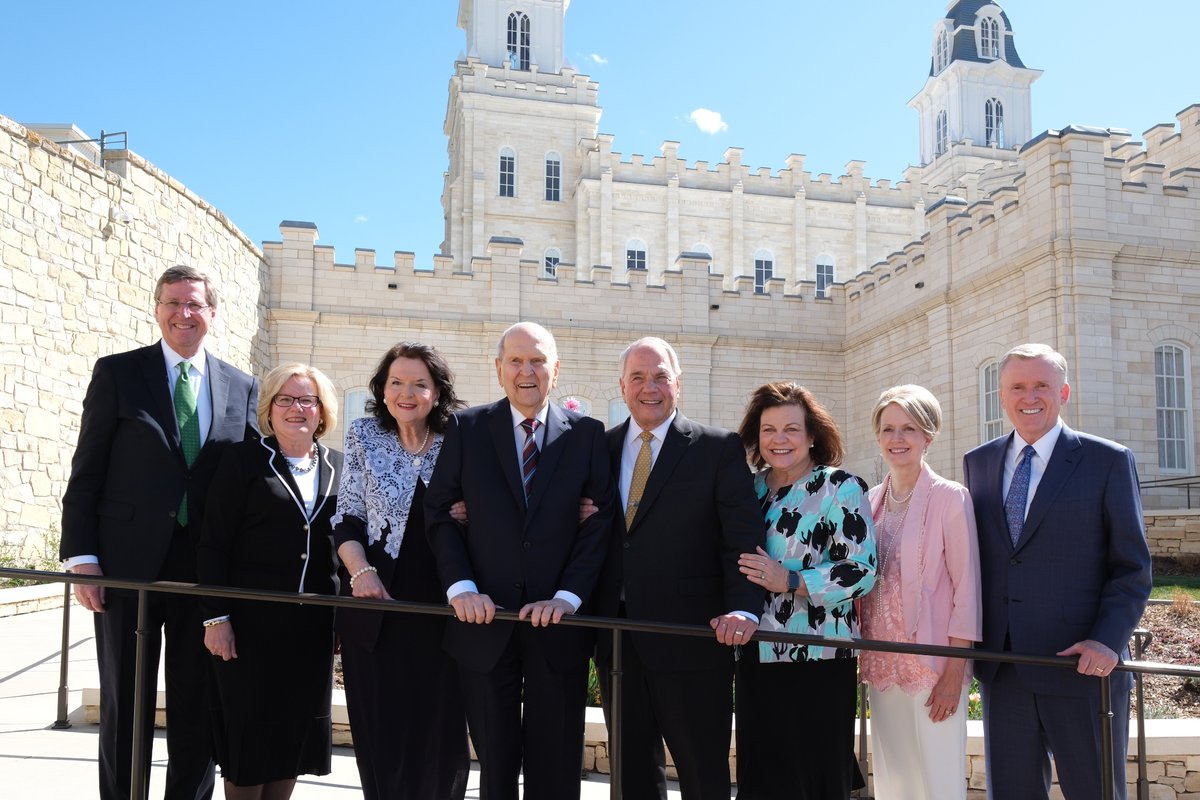 RonaldARasband's tweet photo. Today was a day I hope to never forget.

Melanie and I were greatly blessed to be in attendance this evening as President Russell M. Nelson rededicated the Manti Utah Temple—the house of the Lord.

This sacred temple is particularly special to me because my family history is so closely connected to it. My great-grandfather Andrew worked on this temple after my great-great-grandfather Jens passed away during the family’s voyage overseas as he moved them to Utah to be bound to God and to one another in the Lord’s temple.

By divine design, the Manti Utah Temple is built on sacred land and has been consecrated by those who for more than a century have faithfully made and kept sacred covenants. It stands as a testament of the people’s faith in Jesus Christ, obedience to His laws, gratitude for His love, and recognition of the power of His Atonement.

May each of you who have made covenants in the house of the Lord live true to them. And may we invite all to learn of God’s plan for them, enter into His holy houses, and live in accordance with God’s ways.