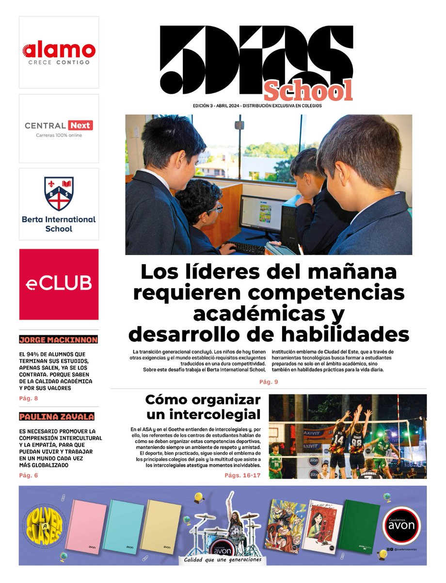 Tapa 5Días - School Edition 📸Edición 22/04/2024 #PasiónPorLosNegocios