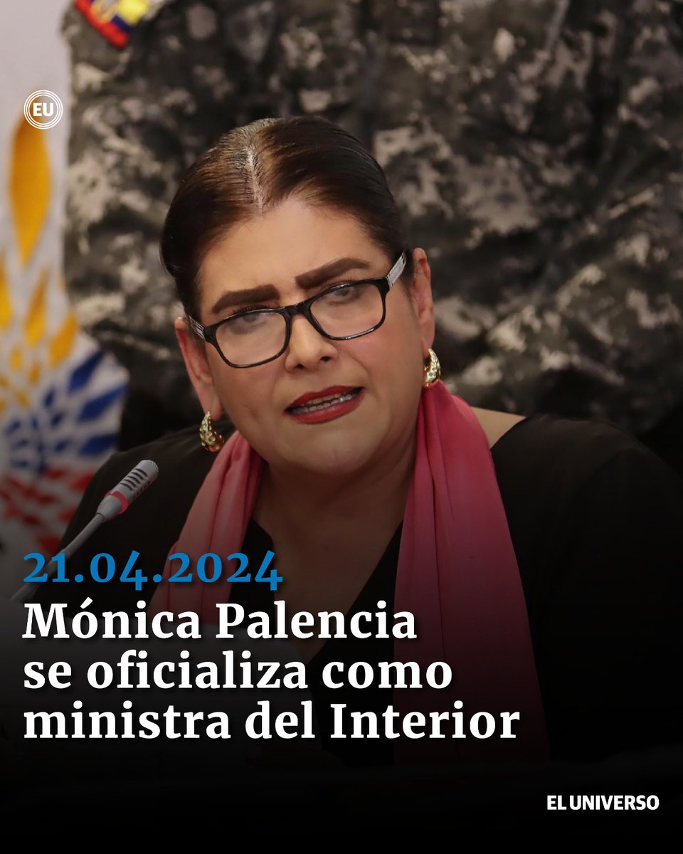 eluniversocom's tweet photo. #Actualización | Mónica Palencia renunció al Ministerio de Gobierno y asume el del Interior, Michele Sensi Contugi será su reemplazo  ► https://t.co/yD2MEVKbjP https://t.co/cA0NlCvEVi