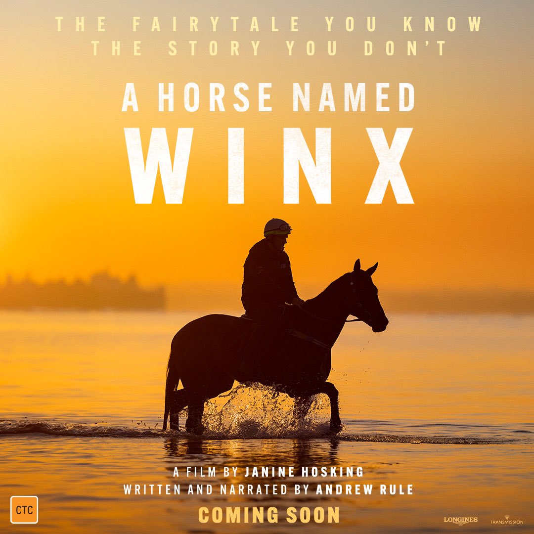 The fairytale you know, the story you don't. Discover the journey to the recent world record breaking foal sale in the upcoming feature documentary A HORSE NAMED WINX. Here's a first look at the teaser poster. More details on the release to come. Only in cinemas. #WinxMovie