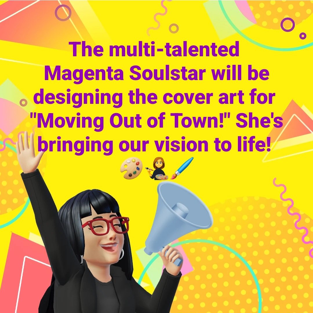 CandyAppleBlue's tweet photo. We are in good hands! @MagentaSoulstar #CoverArt #MovingOutofTown https://t.co/6nv4CIVEKF