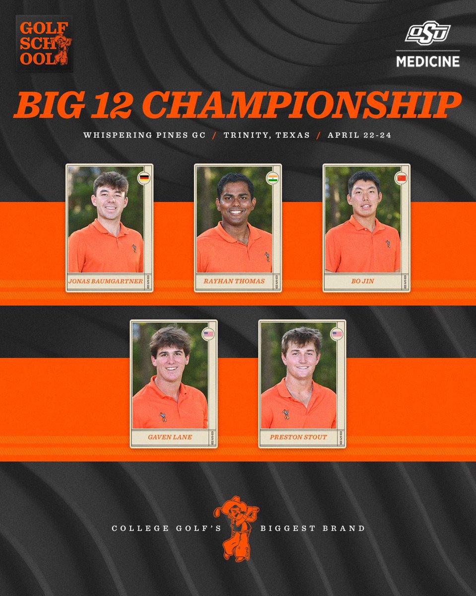 Let the postseason begin! #GoPokes | #golfschool