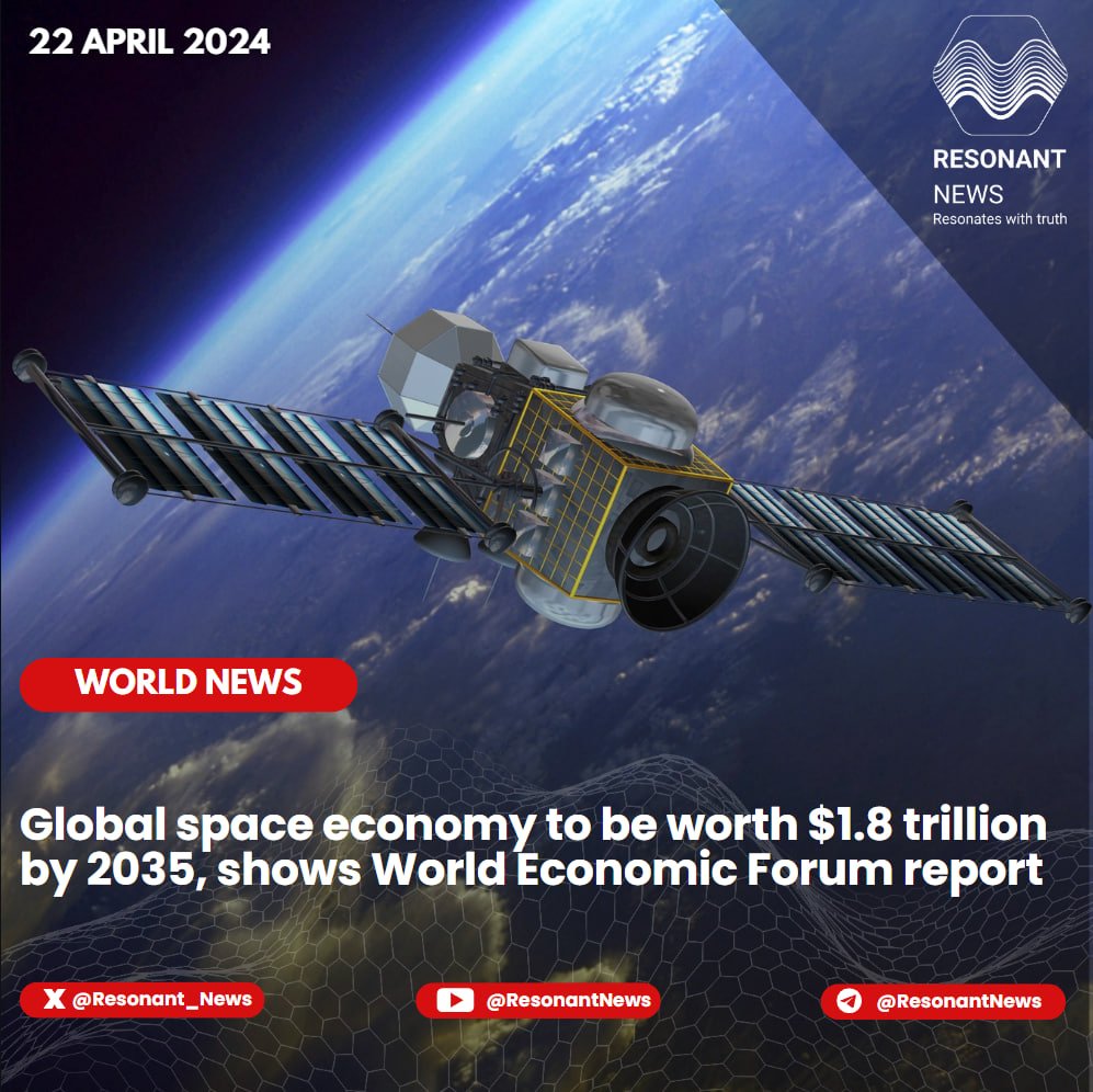 The #SpaceEconomy is anticipated to exponentially grow to a staggering $1.8 trillion by 2035, according to a report from the World Economic Forum as per Business Today. 

The report titled 'The $1.8 trillion opportunity for global economic growth,' said that this economic