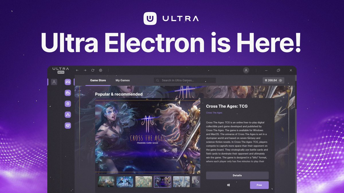 We're excited to announce that Ultra is rolling out on Electron! ⚡ Our client now offers a full application-based experience, eliminating browser tabs, allowing app links to open directly in your browser, and much more! The client will automatically update, with most clients…