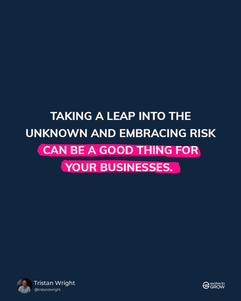 I challenge you to step out of your comfort zone this week and take one small risk for your business.

It could be as simple as pitching to a new client or trying a new social media strategy.

Share your action and how it felt!

#Coach #BusinessCoach #BusinessCoaching