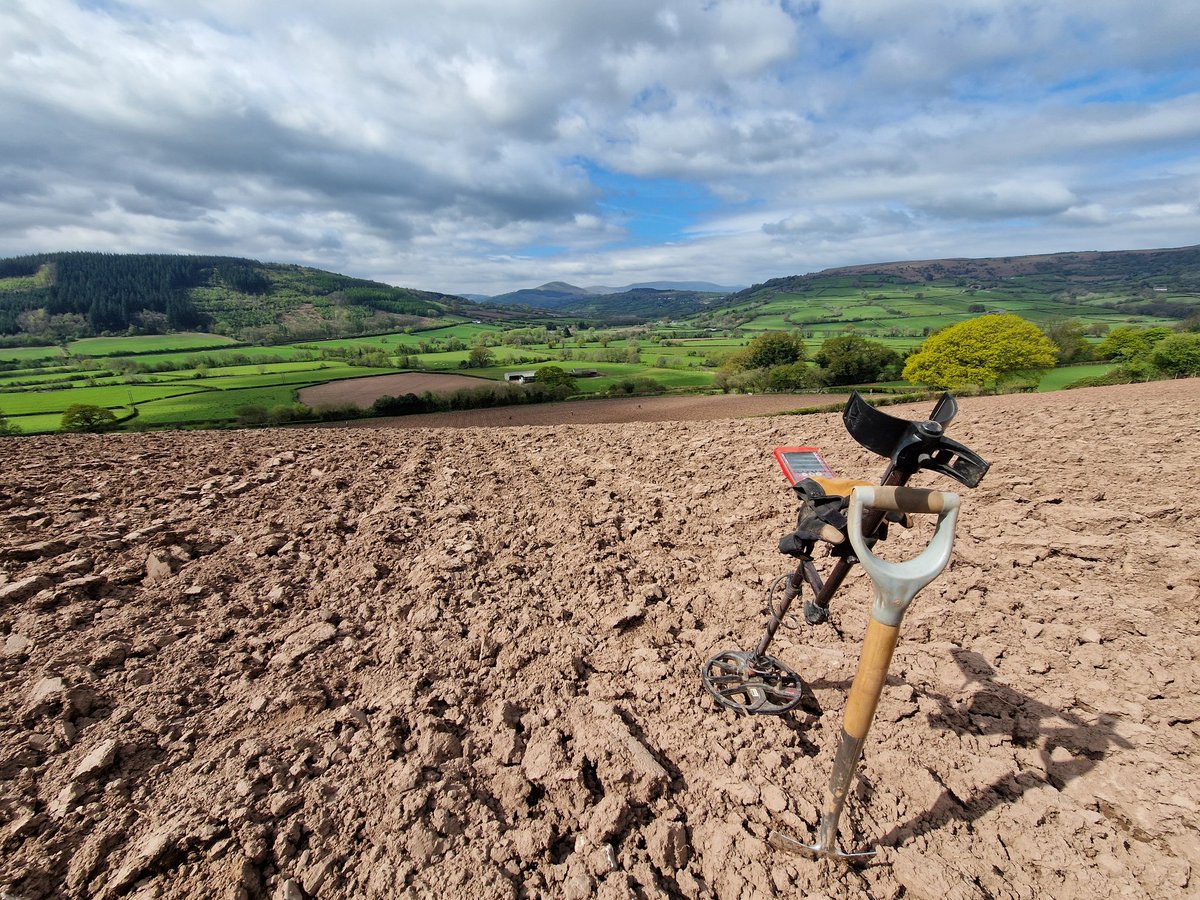 Stunning views across the Brecon Beacons yesterday.