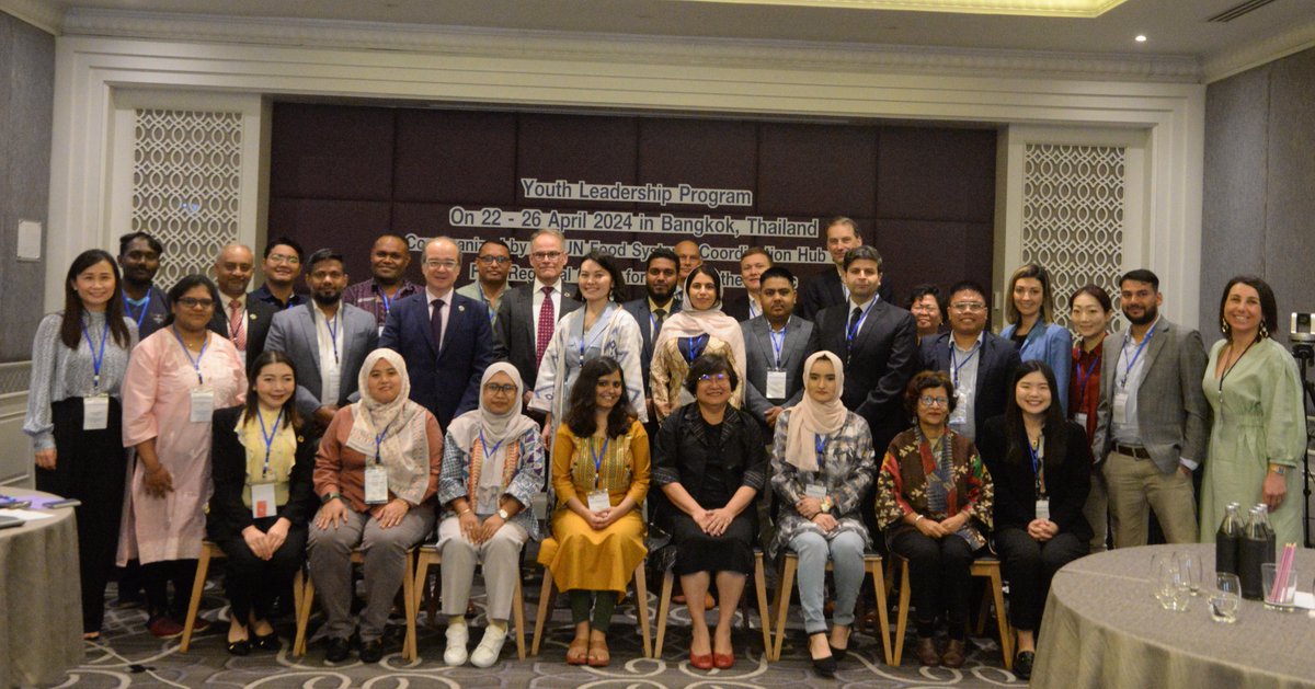 Excited to launch the #YLPfoodsystems workshop in #Bangkok today! Supported by @BMZ_Bund, in partnership with @FAOAsiaPacific & @WUR, we're uniting young leaders from across #AsiaPacific to transform #FoodSystems. 🌾🌍 Ready for a week of impactful learning and innovation!