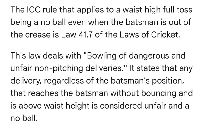 AdhyaPratim's tweet photo. This is what ICC says on waist height No Ball. Clowns like
@IrfanPathan
and
@bhogleharsha
don't know these basic rules after being in the system for years. Have some shame. 
#RCBvsKKR 

📷 $BUBBLE
@Imaginary_Ones
#EarthDay 
Satoshi Nakamoto https://t.co/evvNZ007Yu