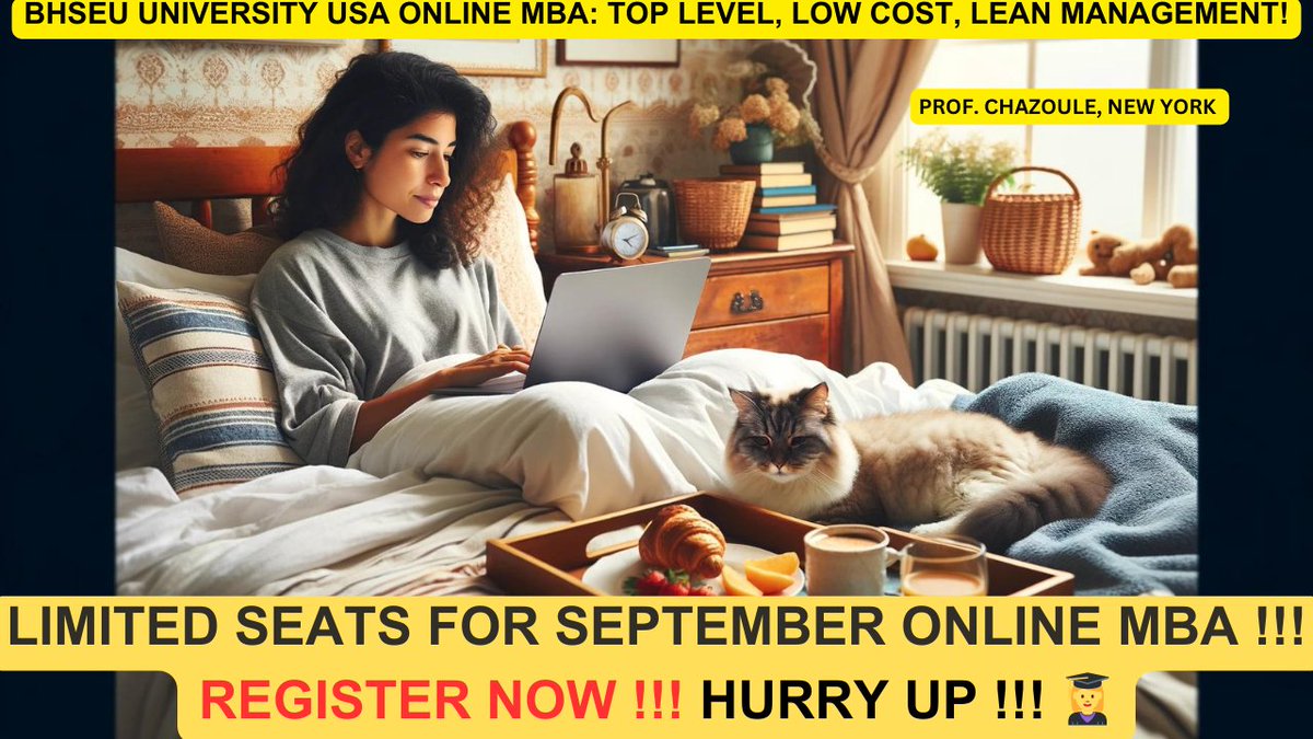 REGISTER NOW !!! FOR THE SEPTEMBER SESSION 2024 BHSEU USA ONLINE MBA !!!
YOUR GATEWAY TO BUSINESS IN THE USA
Contact info :
SMS WhatsApp: +1 504 444 1235
Linkedin : Prof. Olivier Chazoule de Brivezac, MBA, LLM
W: usahumanities.university