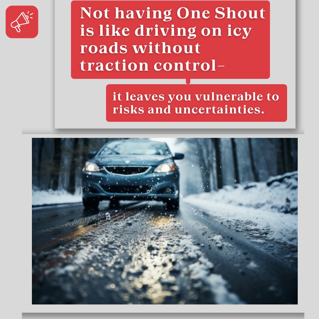 Steer clear of danger! Just as vital as traction control on icy roads, One Shout keeps you safe in uncertain times. Don't take the risk – get protected today, get One Shout! 

#oneshout #safetyredefined #safetynet #emergencysolutions #safetysolutions #rescue #savingslives