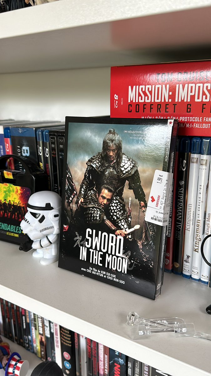 HighKickpodcast's tweet photo. #1JOUR1CASH @YPDLM_Podcast et @JazPerrono vous partagent leurs trouvailles 💿
Sword in The Moon de Kim Eui-Suk trouvé chez Easy Cash
Vous en pensez quoi ? https://t.co/nS0EjWC41R