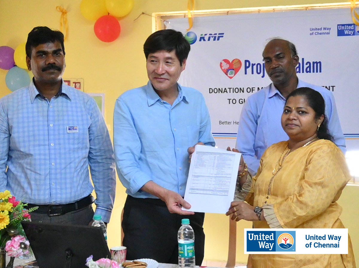 UWC and KMF collaborated to provide essential medical equipment to Sriperumbudur's Government Hospital, aiming to enhance diagnostic accuracy and treatment efficiency. The initiative seeks to equip the hospital, improving patient care. 
#ProjectNalam #BetterTogether #LIVEUNITED