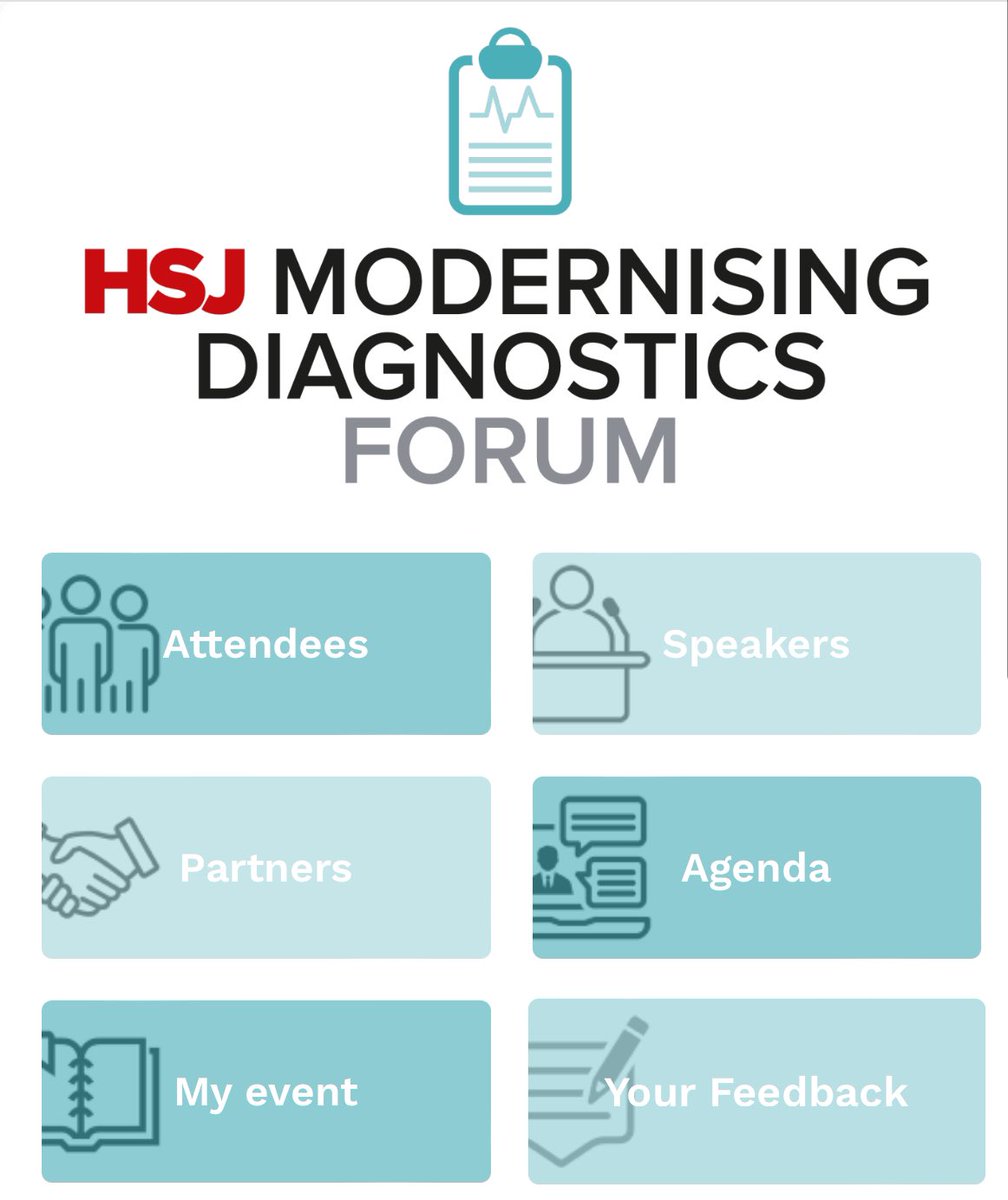 Delighted to be speaking at this event today and looking forward to an excellent agenda @NCAlliance_NHS @GM_Cancer #HSJModernisingDiagnostics