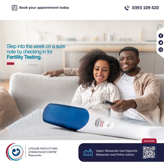 Start your week with proactive steps towards having your dream family. 

We ensure nothing comes between you, your loved one & your future babies with our specialized Fertility Testing. 
Contact us on 0393109420 for more information.

 

#HappyFamilies #FertilityTesting