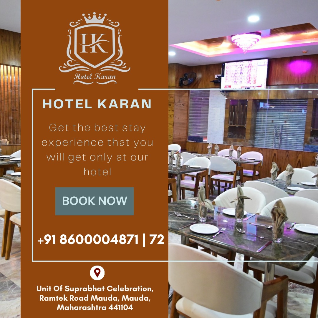 ✨ Indulge in exquisite dining at our restaurant, unwind with your favorite drink at our bar, and celebrate life's moments in style at our elegant banquet hall. 
Phone No: +91 8600004871 | 72
#karanhotel #banquet #wedding #restaurant #food #banquethall #events #party #catering