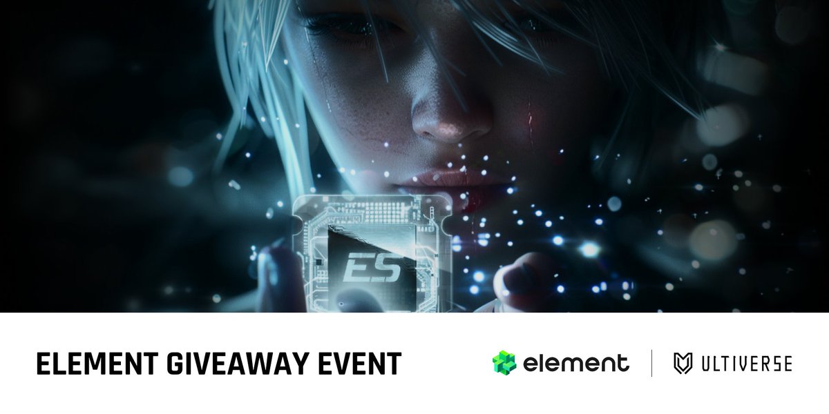 ✨Element Lucky Draw✨ 🙌Excited to announce our next #Giveaway event! We've teamed up with our pal Ultiverse @UltiverseDAO to give away 600 Silver Chips WLs! 📅 Dates: April 22 - April 24, 14:00 HKT 🔗 Participate here: element.market/launchpad/even… #Giveaway #Ultiverse #ElementNFT