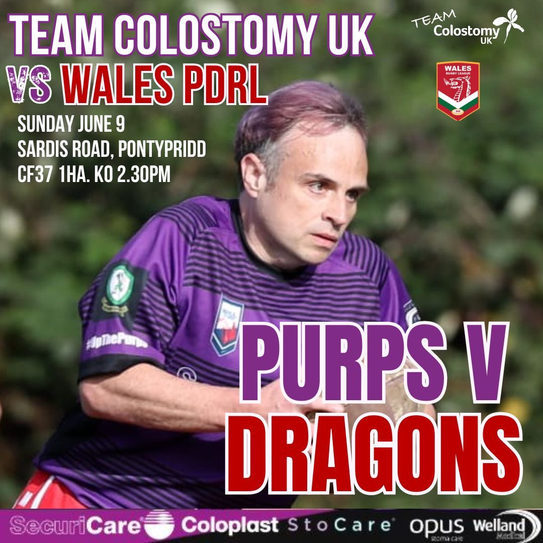 We're proud to announce that our PDRL team will be playing @WalesRugbyL PDRL 🏴󠁧󠁢󠁷󠁬󠁳󠁿 on June 9 at the 'House of Pain' Sardis Road, Pontypridd 🙂
KO is 2.30pm & admission is free.
We're delighted to be able to work with Wales RL again after our game with @AberavonClub last year  🤝