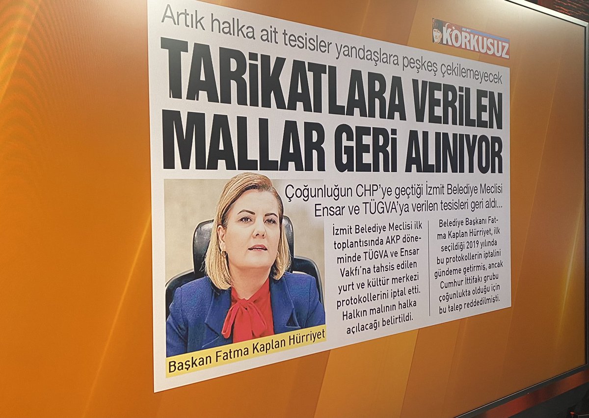 Tarikatlara verilen mallar geri alınıyor