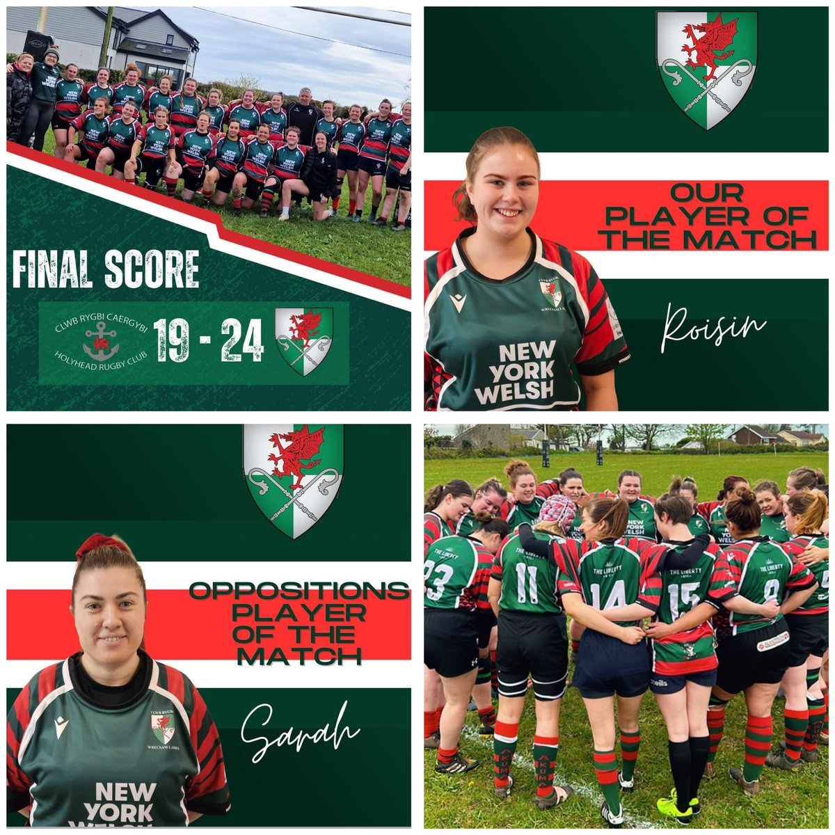 Cheers @HH_womensrugby for hosting our @NewYorkWelsh @wrexhamrfc Women yesterday. Congrats ladies, for putting huge efforts on the pitch, and to end the season with a win! Me, @MatthewRhys @MarcWalbyNYC and the team at @TheLibertyNYC are so proud! #Womensrugby #JerseyforAll