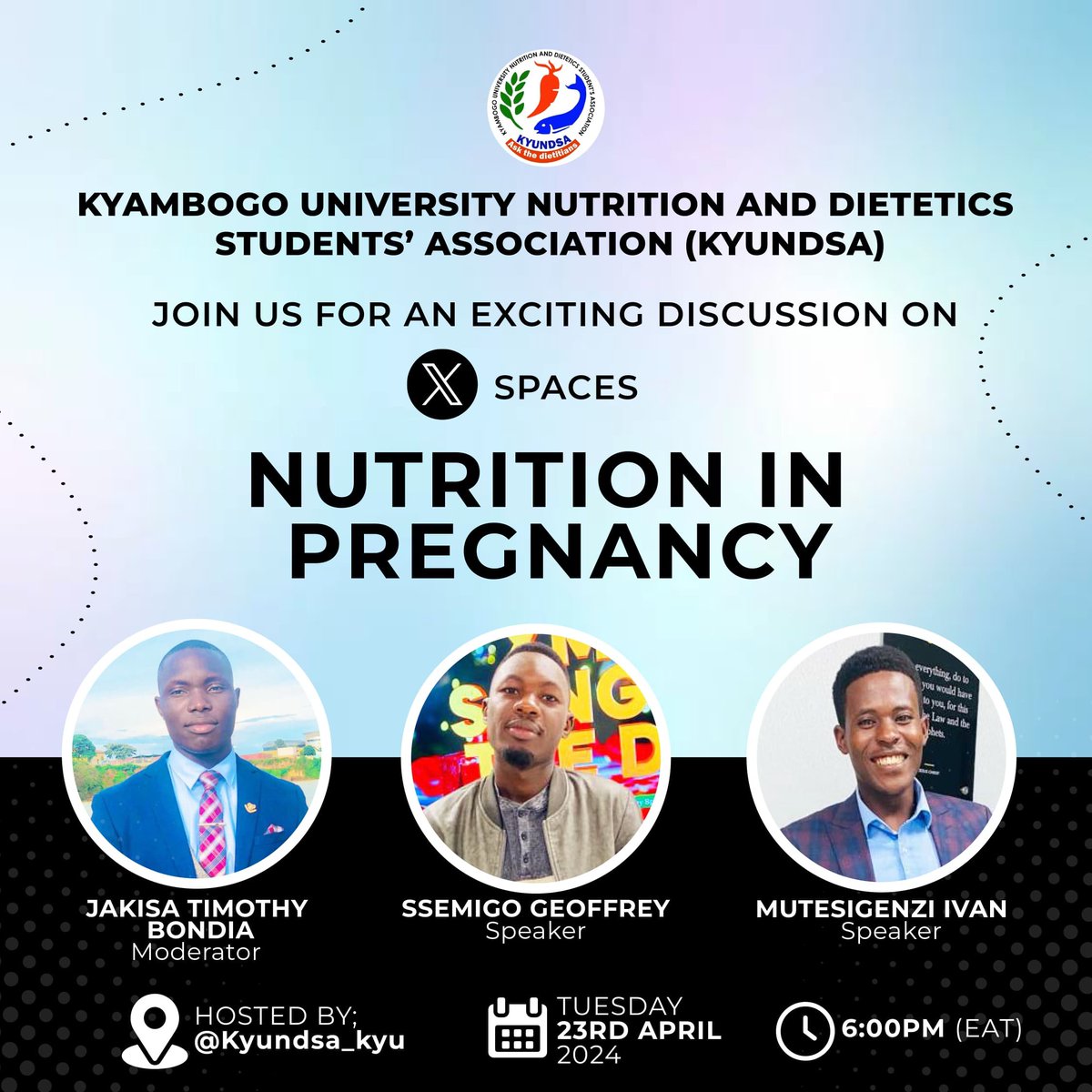 Nutrition during pregnancy is crucial for both mother and baby's health. Join us for  an insightful discussion on nutrition in pregnancy. Discover the key nutrients every expectant mother needs #pregnancynutrition
#healthymomhealthybaby x.com/i/spaces/1dRJZ…