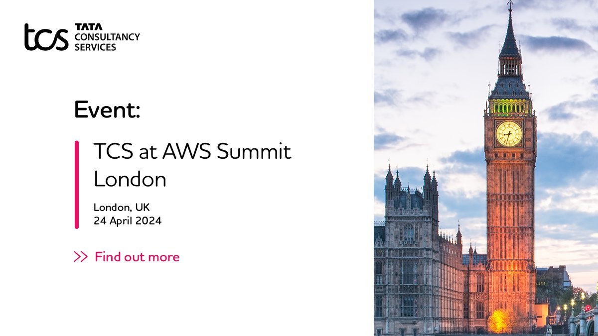 Join us at AWS Summit London 2024 on 24 April. As a Gold Sponsor, we're set to showcase our transformative AI and cloud-enabled solutions to 18,000+ participants. Don't miss our insightful sessions and networking opportunities. srkl.in/6019BND9VL #AWSSummitLondon