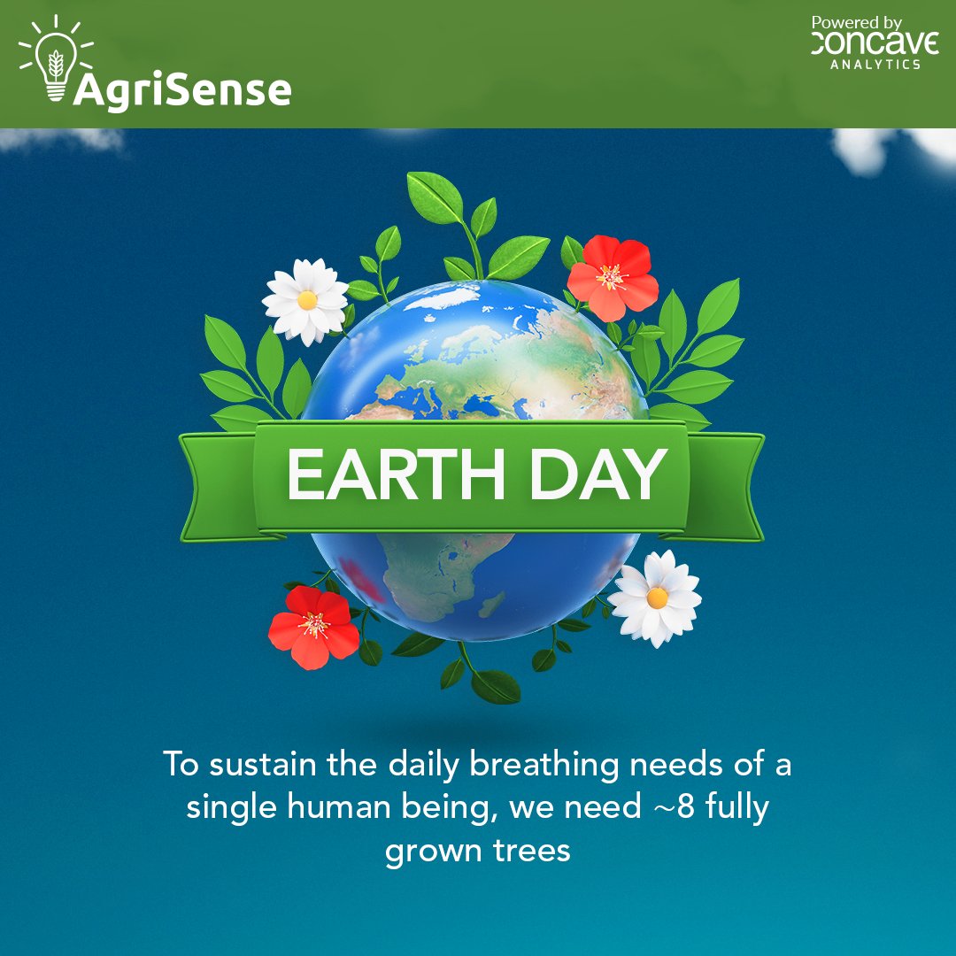 Happy Earth Day! Today, let's renew our commitment to protecting and preserving our precious planet

#ConcaveAnalytics #AgriSense #ConcaveAGRI #ProtectOurPlanet