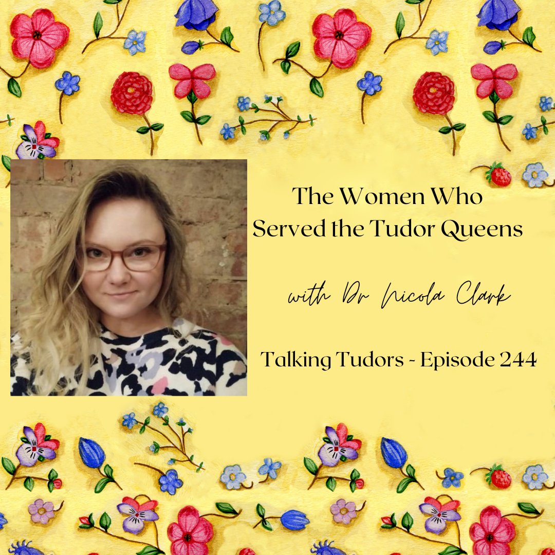 Let’s start the week with a new episode of Talking Tudors! It was wonderful to chat with @NikkiClark86 about her forthcoming book, ‘The Waiting Game: The Untold Story of the Women Who Served the Tudor Queens’.  Pour yourself a cuppa and tune in! talkingtudors.podbean.com