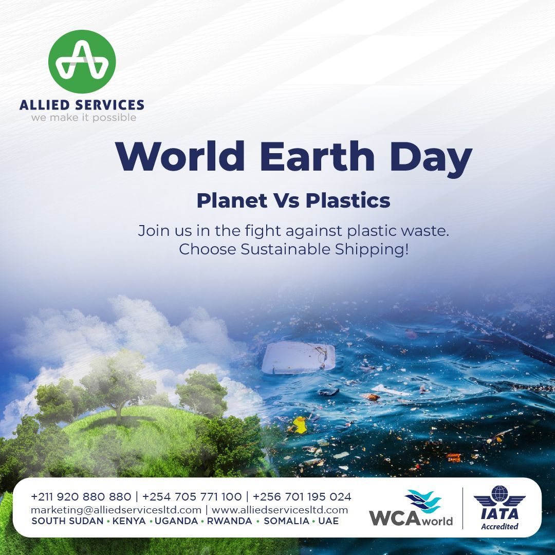 This Earth Day🌍🌱, we invite you to take a stand against plastic pollution!

Let us join efforts in creating a cleaner, healthier future for generations to come!

#AlliedServices #EarthDay #PlanetVsPlastics #SustainableShipping #WeMakeItPossible #shipping #Transport #cargo