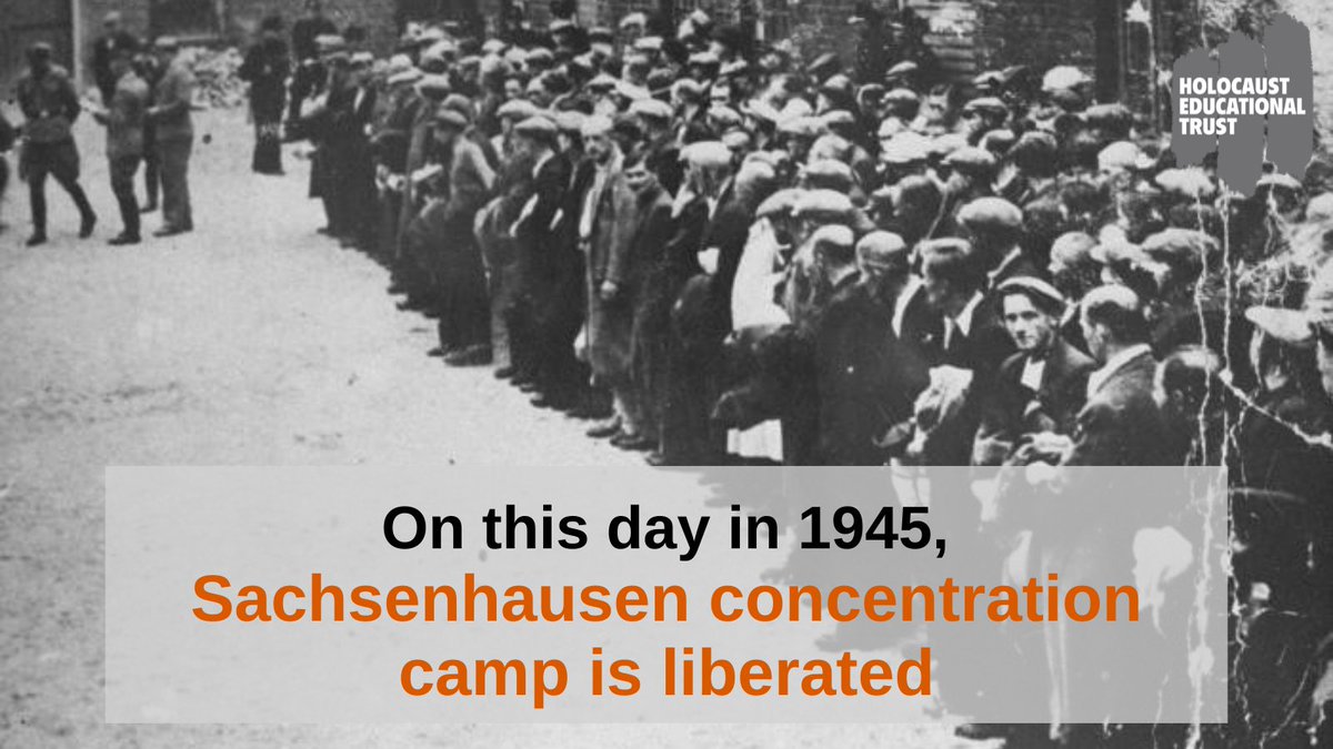79 years ago, on 22nd April 1945 - Sachsenhausen concentration camp was liberated by the Red Army.