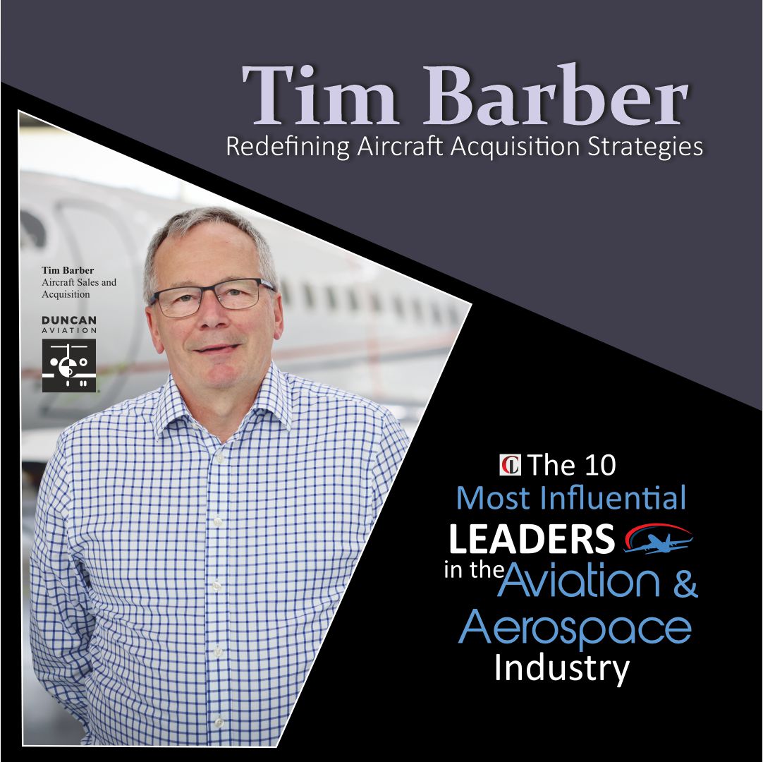 #TimBarber, presently positioned as Aircraft Sales and Acquisition at @DuncanAviation, the largest, privately owned service provider in business aviation worldwide. cutt.ly/bw51ejgi #Duncan #DuncanAviation #aircraftsales #businessaviation #aircraftforsale #services