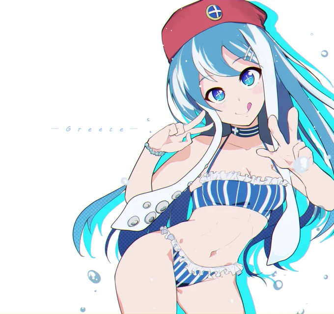 #これを見た人は水色又は青色と白色の混ざった色の画像を貼れ  ァ… 