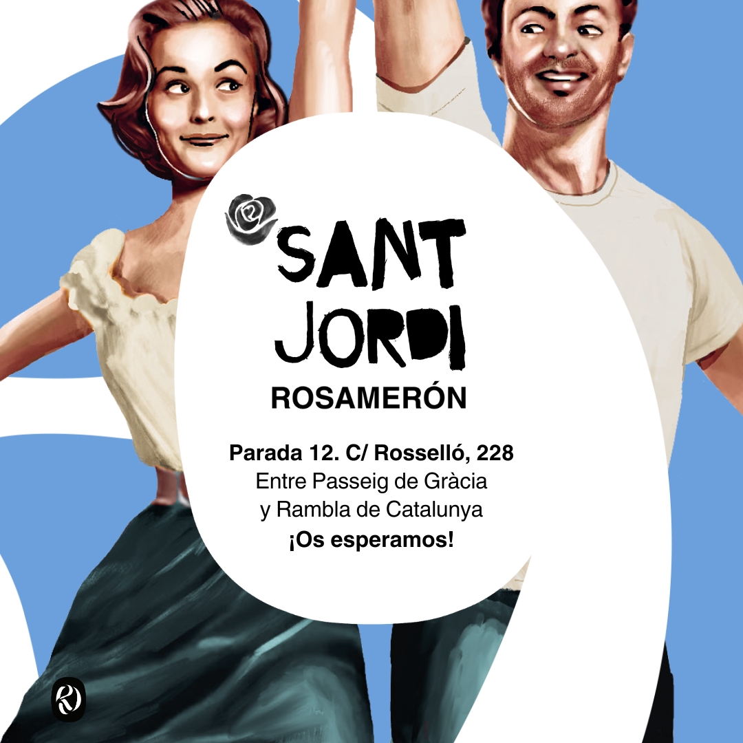 🌹📚 Mañana nos vemos. Nos hace mucha ilusión formar parte de esta jornada tan entrañable con vosotros. Una ocasión única para veros y compartir experiencias. Estaremos en Rosselló, 228, junto al Passeig de Gràcia y en la Fira de Sant Jordi de El Masnou.  ¡Feliz Día del Libro!