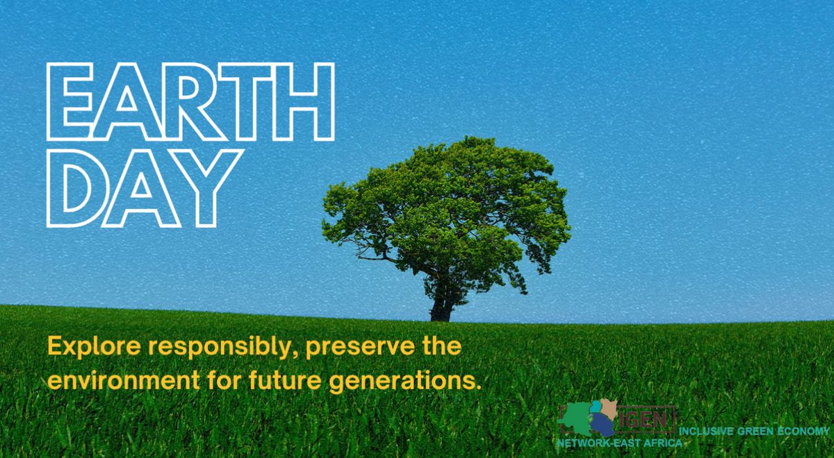 This #EarthDay, let's reaffirm our commitment to protecting our environment. Plant a tree today, plant a hope for the future. Every tree planted is a step towards a cleaner, greener planet. @MillionTrees_Ug #TreePlanting #EnvironmentalConservation