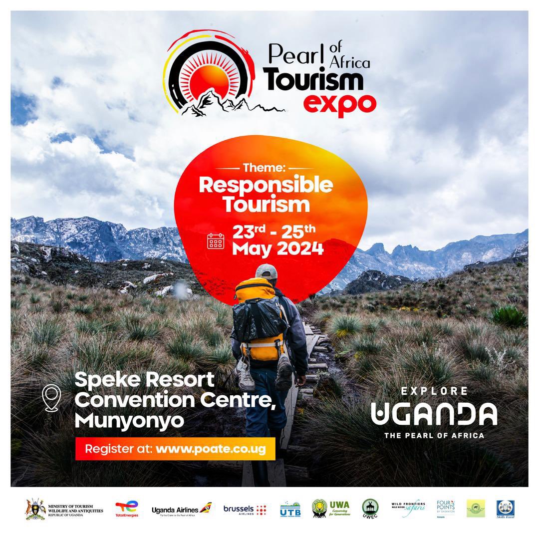 Goodmorning!!!!!! Have you all registered to participate in this year’s Pearl Of Africa Tourism Expo (POATE) If not let’s do so…as the slots are still available for Sponsors,Exhibitors and trade visitors Join @TourismBoardUg @MTWAUganda on the next @pearl_expo 23rd-25th MAY