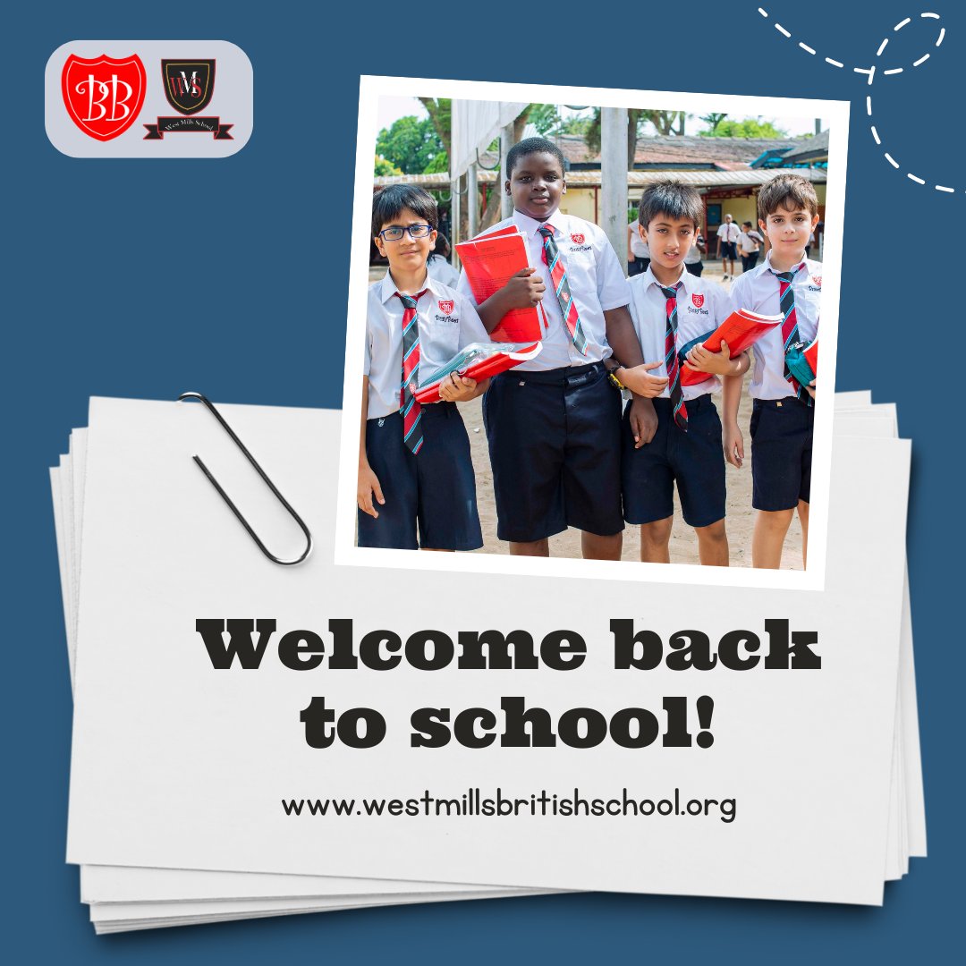 Welcome back scholars 📚🎒
The school gates are open and summer term begins today. We hope you had a fantastic break and are ready for a wonderful learning adventure 😄

Here's to an unforgettable term 🥂 

#busybees #westmills #education #lagos #nigeria #school #BackToSchool