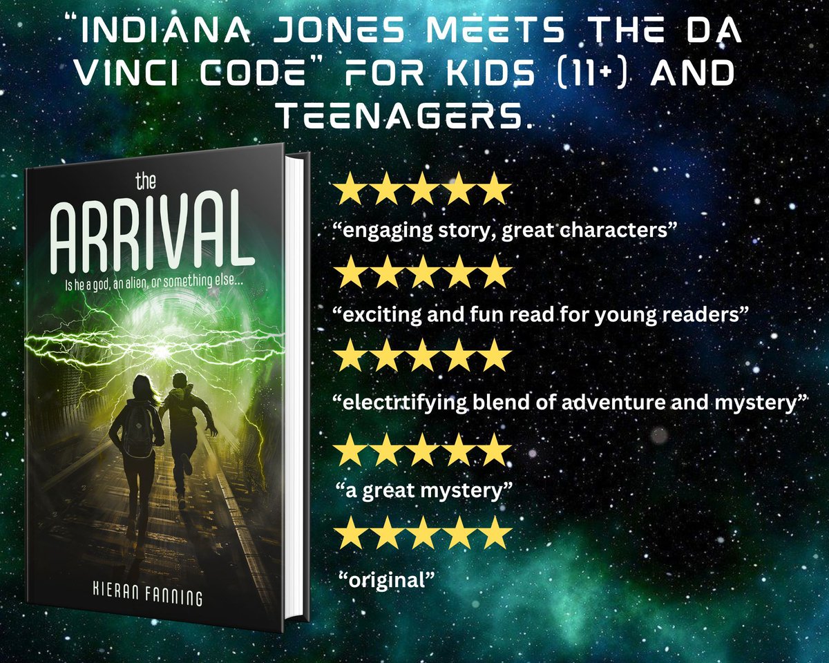 THE ARRIVAL has only been out for a week but the Amazon reviews are already very positive. Get your copy here: shorturl.at/tvDRW