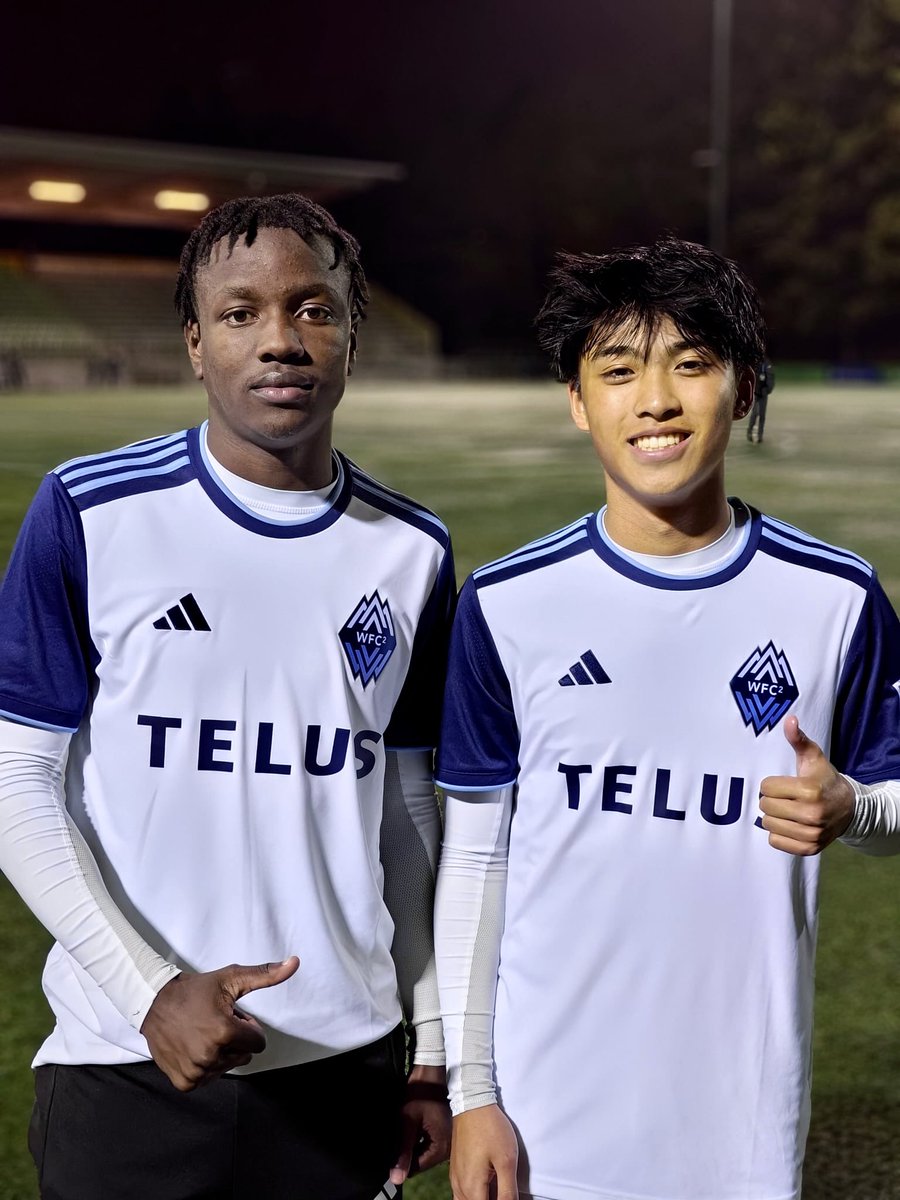 Youngest ever #WFC2 debutants in @MLSNEXTPRO 🙌   Congratulations Johnny Selemani and Luca Chen on making your #WFC2 and professional debuts!   #VWFC