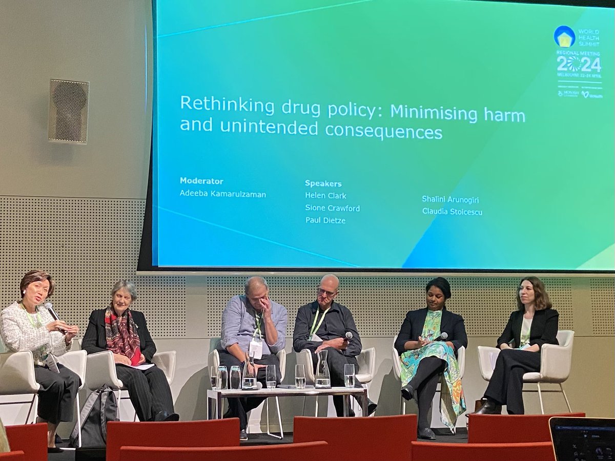 A key theme of today’s session on rethinking drug policy was improving the implementation of harm reduction measures. While we need to keep pushing for change, we also need to think about what happens after. #WHSMelbourne2024