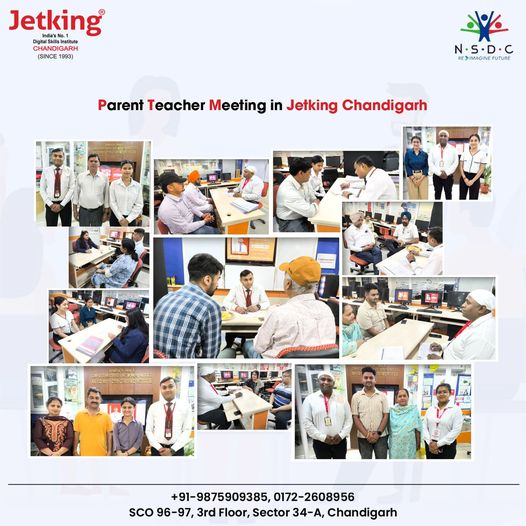 Jetking Chandigarh: Where the synergy of home and classroom unfolds, as parents and teachers collaborate on a journey for student success📷
#JetkingChandigarh #TeacherMeeting #April #PtmMeeting #Course #Teachers #Growth #PTM #Students #Feedback #SuccessStory #Momdaughter