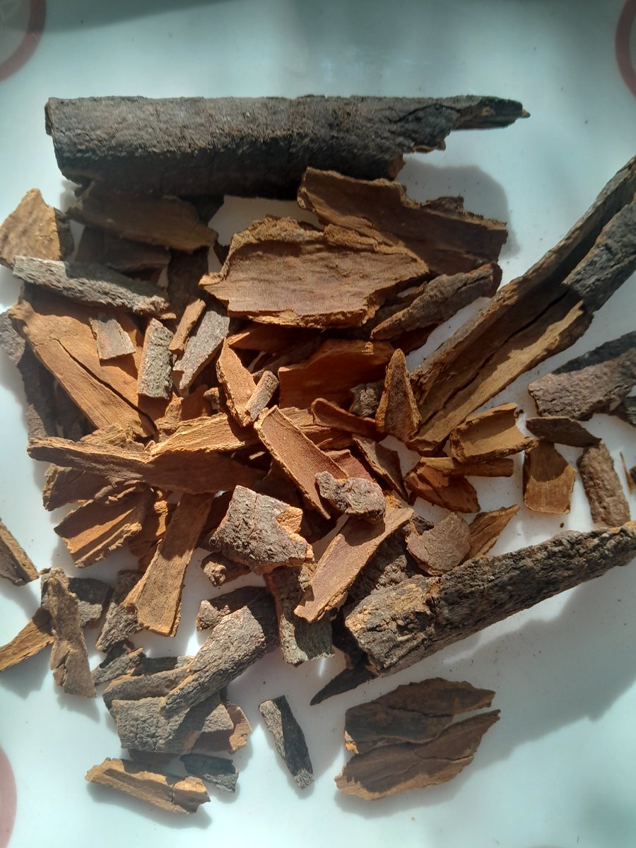 Watching abroad recipes you notice their cinnamon is round elongated... Mine here is broken pieces.. Courtesy of sorting and grading. Looks like top quality stuff is all exported. Global supply chains for you