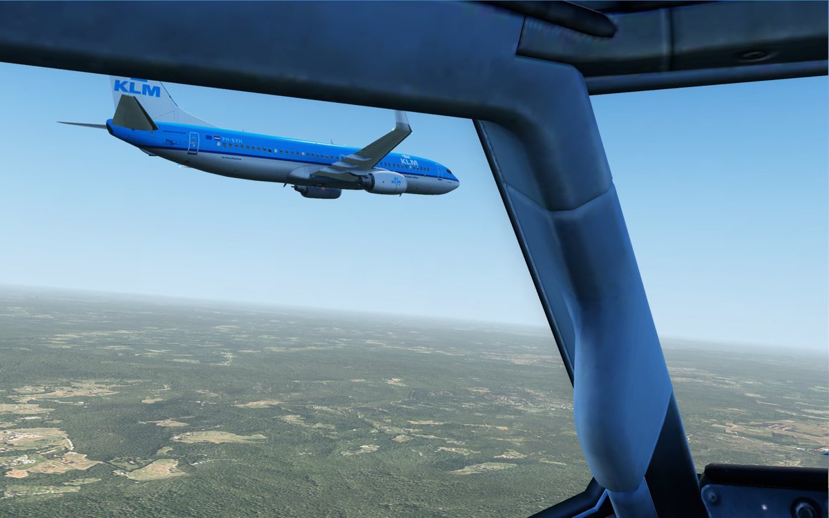 Un petit teste de vol réussi avec #xplane #simulator