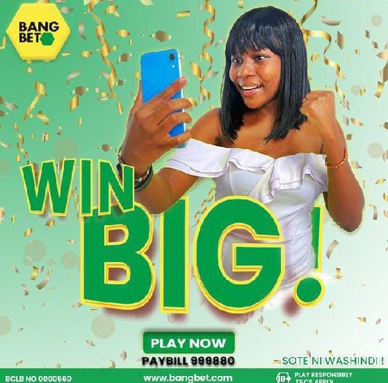 Boost your winnings with Bangbet's Multibet Boost. Enjoy an incredible 600% surge on every bet, maximizing your potential for big wins. 
Register via Bangbet.com and use 'KID254' as the promo code to get a free bet 😁