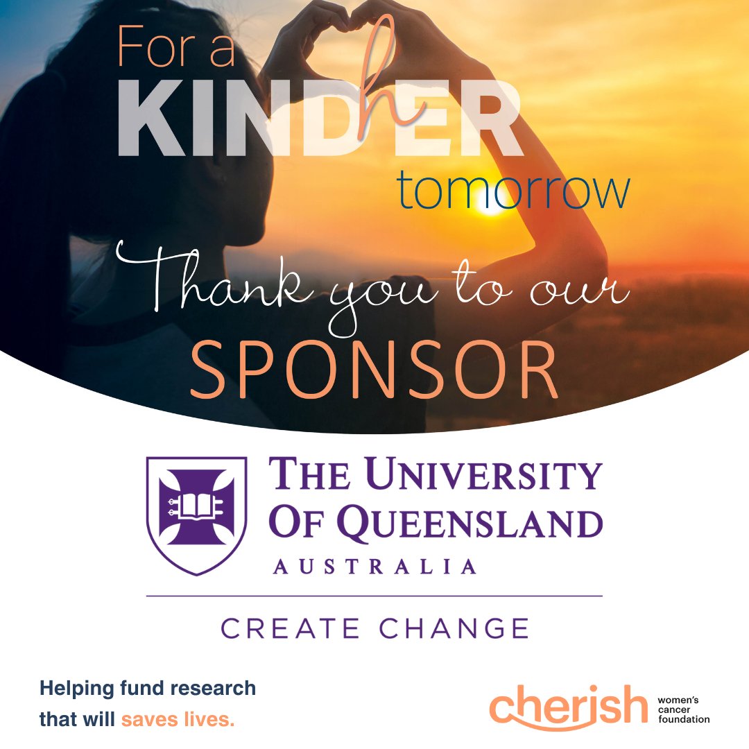 🙌Thank you @UQMedicine CARE SPONSOR at our #ForAKinderTomorrow fundraising lunch in May. Recognised as an international provider of world-class education & research, UQ Faculty of Medicine has partnered with us to raise funds for life-changing research that will save lives.🧡