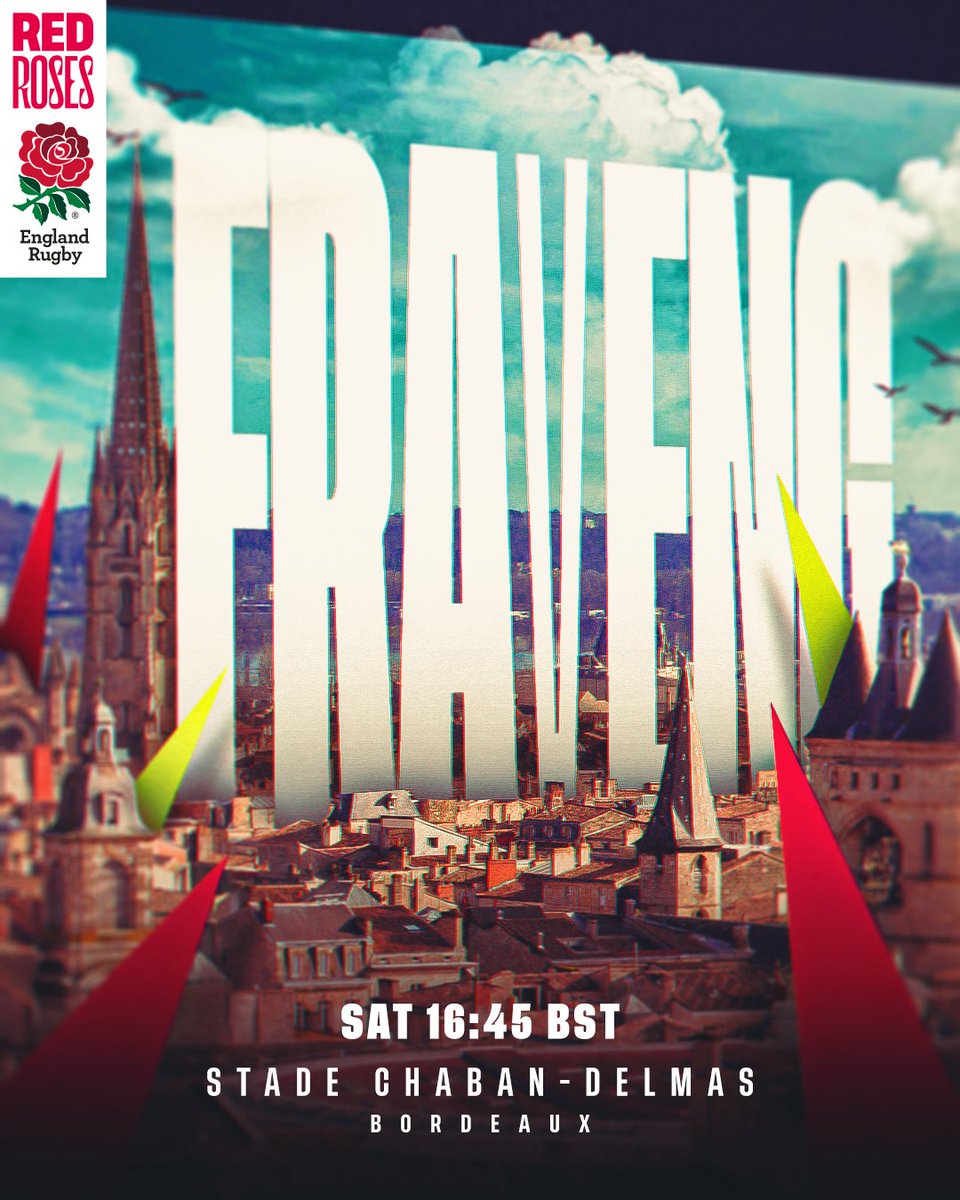 It's the start of a very special week...🌹 #FRAvENG | #GuinnessW6N