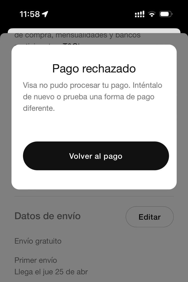 BisNux's tweet photo. Muy mal que la App de @Nike no funcione para comprar, rechazan los pagos. https://t.co/aDNVTTpaap