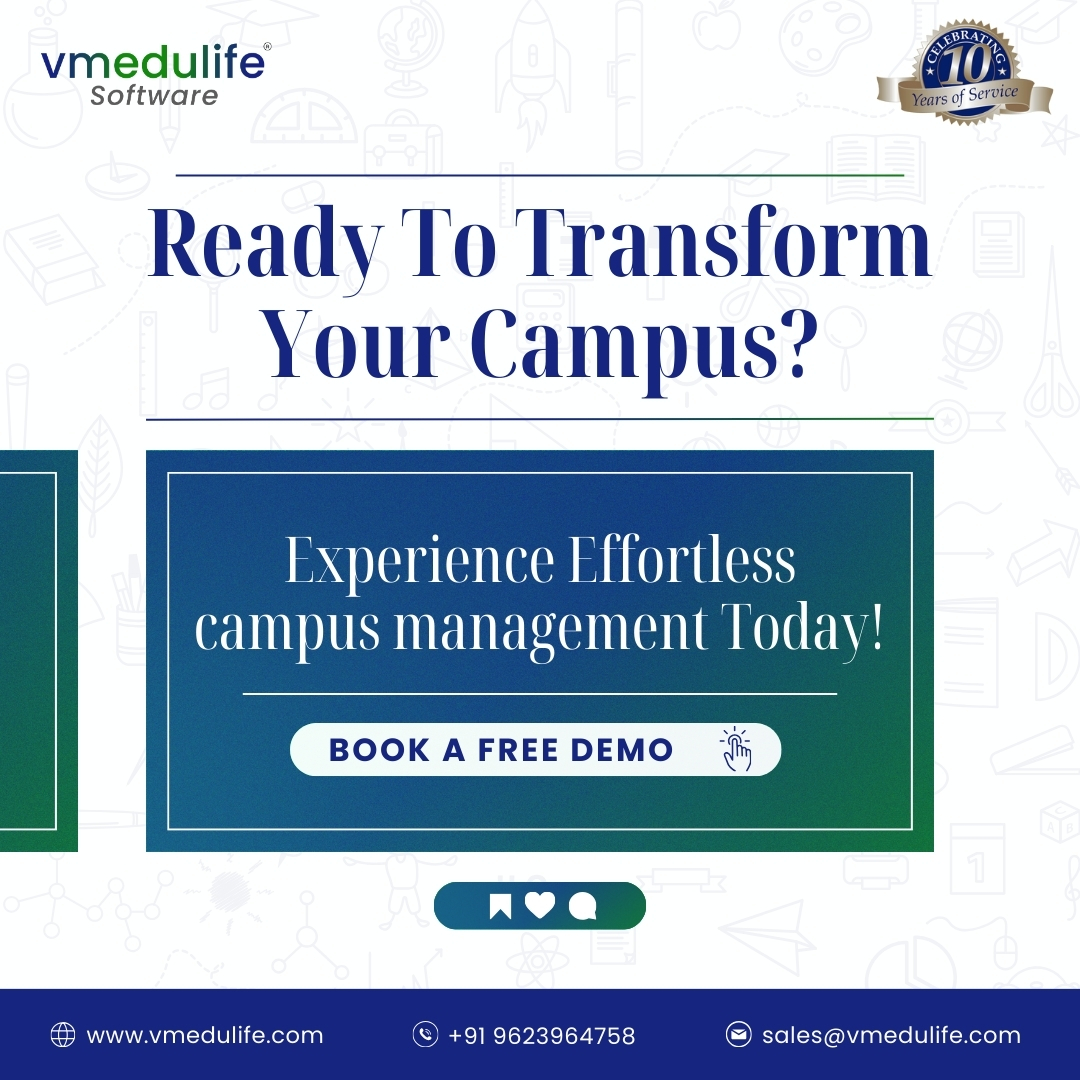 Transform education with our outcome-based software! Prioritizing real-world outcomes, we're reshaping learning for success. Join us in paving the path to success for the next generation!
info@vmedulife.com
#OutcomeBasedLearning #EducationRevolution #InnovativeLearning #edutech