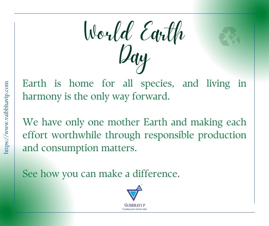 vaibbhavip's tweet photo. Earth is home for all species, and living in harmony is the only way forward.
🌎🌍
We have only one mother Earth and making each effort worthwhile through responsible production and consumption matters.
See how you can make a difference!
#vaibbhavip #WorldEarthDay #EarthDay2024 https://t.co/0BxiRhWhxn