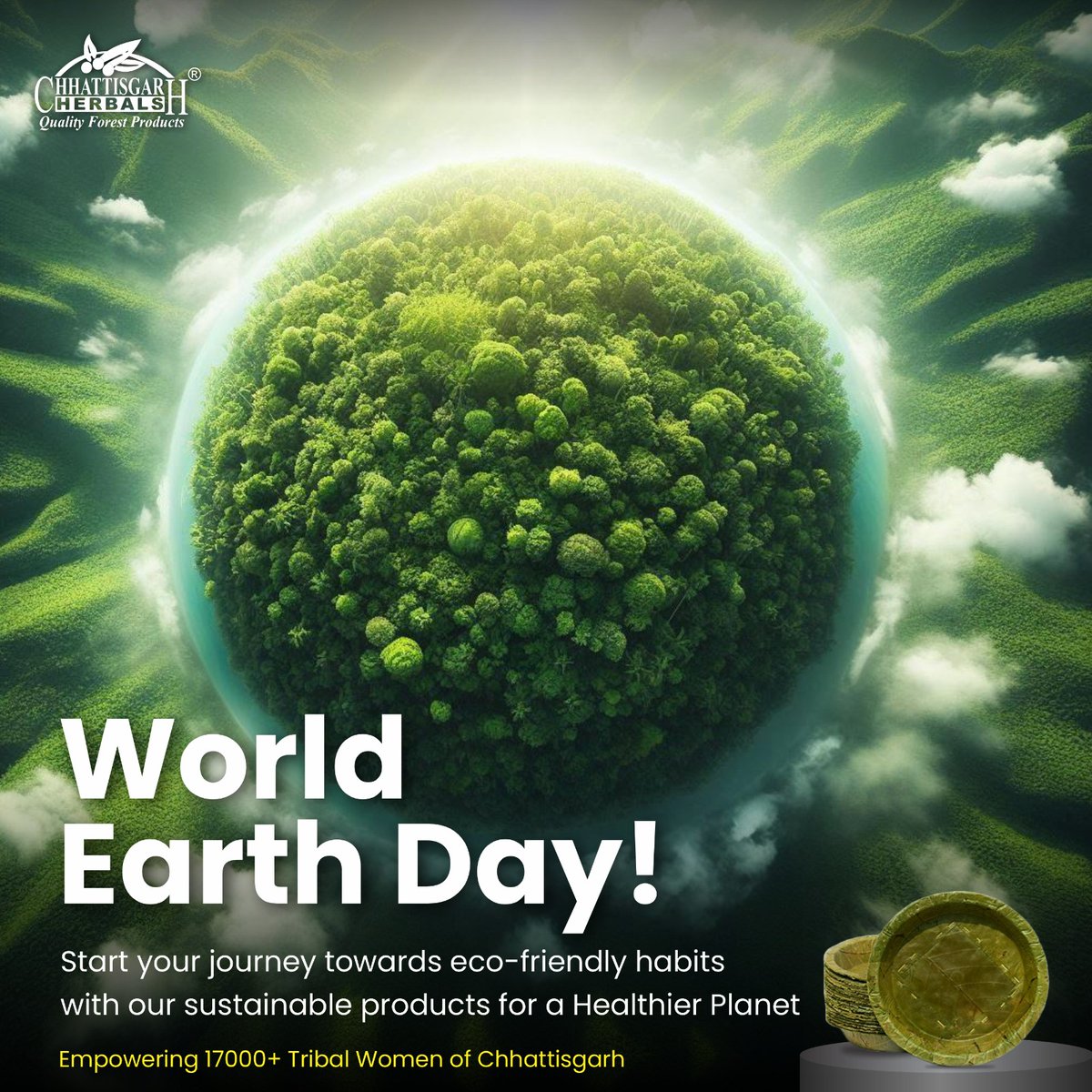 Start using sustainable & eco-friendly products for a healthier planet.
#WorldEarthDay2024

chhattisgarhherbal.com
#cgherbals #naturalproduct #forestproduce #sustainableproducts #WorldEarthDay #EarthDay #saveplanetearth #savetheplanet  #ecoconscious #EcoFriendly