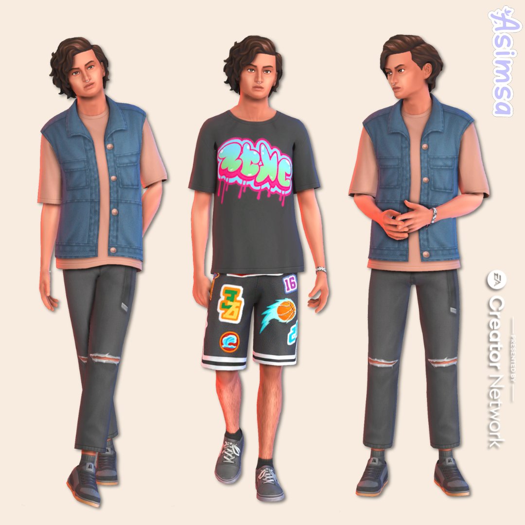 Wanted to make some CC FREE sims with the new #UrbanHomageKit and I think they turned out kinda cute, what do you think??🥰

Thank you to the #EACreatorNetwork for providing me with a code for this new kit🤍 

#TheSims #TheSims4 #ShowUsYourSims  #EAPartner